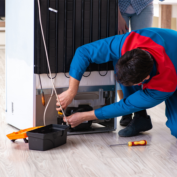 how much do you charge for refrigerator repair services in Erath County TX